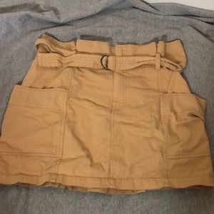 skirt with pockets from wild fable, tan color